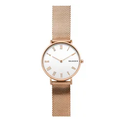 Đồng Hồ Nữ Skagen SKW2714 Màu Vàng Hồng Mặt Trắng