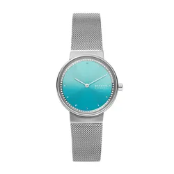 Đồng Hồ Skagen SKW2983 Cho Nữ Màu Xanh Bạc