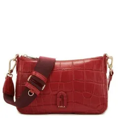 Túi Đeo Chéo Furla Atena Crossbody S Emb Cabernet Màu Đỏ