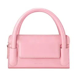 Túi Xách Tay Find Kapoor Marty Bag B 18 Crinkled Pink Màu Hồng