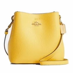 Túi Đeo Chéo Nữ Coach Outlet Mini Town Bucket Bag Màu Vàng