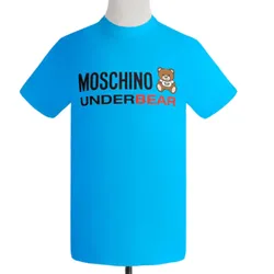 Áo Phông Moschino Underbear 2011 T191481030315 Màu Xanh Blue