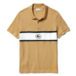Áo Polo Lacoste Men's Regular Fit Polo Shirt PH5054 Màu Beige Size S