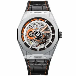 Đồng Hồ Nam Bonest Gatti King Speed B576012L Màu Đen Viền Cam