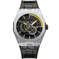 Đồng Hồ Nam Bonest Gatti King Speed B586014L Màu Đen Viền Vàng