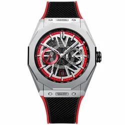Đồng Hồ Nam Bonest Gatti King Speed B596013R Màu Đen - Đỏ