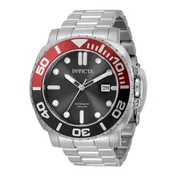 Đồng Hồ Nam Invicta Pro Diver Men's Watch IN-34314 Màu Bạc Mặt Đen
