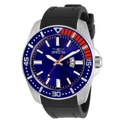 Đồng Hồ Nam Invicta Pro Diver Quartz Blue Dial Pepsi Bezel Men's Watch 30741 Màu Đen - Xanh Navy