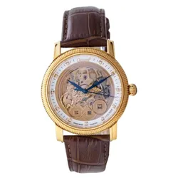 Đồng Hồ Nam Ogival 358.51AGR-GL Chuột Vàng Kim Tiền Dây Da