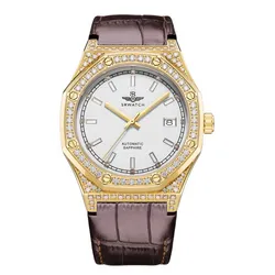 Đồng Hồ Nam SRWATCH GALAXY SG99993.4602GLA Màu Nâu Đen