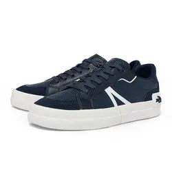 Giày Sneakers Lacoste L004 0722 Màu Xanh Trắng Size 42.5