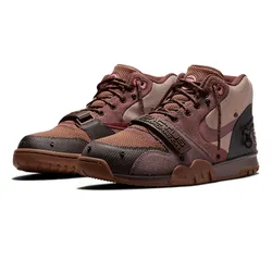 Giày Thể Thao Nike Air Trainer 1 SP Travis Scott Wheat DR7515-200 Màu Nâu