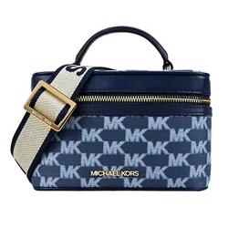 Túi Đeo Chéo Michael Kors MK Jet Set Màu Xanh Navy