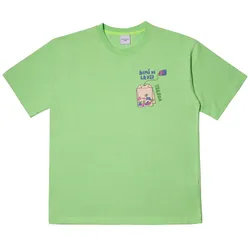 Áo Phông Acmé De La Vie ADLV Tea bag Logo Short T-Shirt Màu Xanh Lá Cây