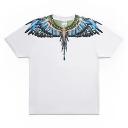 Áo Phông Marcelo Burlon Wings T-Shirt Uomo Bianco Màu Trắng