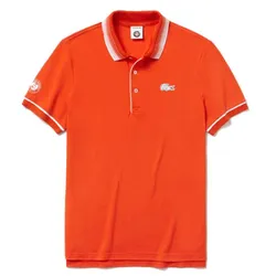 Áo Polo Lacoste Roland Garros Orange Màu Đỏ Cam Size M