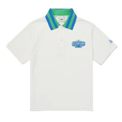 Áo Polo MLB All-Star Game Overfit Pique T-shirt LA Dodgers 3APQB0724-07IVS Màu Trắng