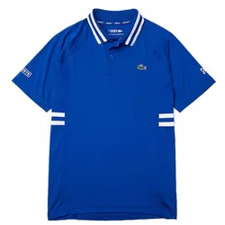 Áo Polo Tennis Lacoste Sport x Novak Djokovic Breathable Ultra-Dry Polo Màu Xanh Dương Size S