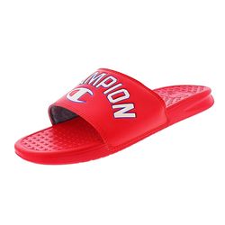 Dép Champion Club Men's Slide Sandals Scarlet CP100493M Màu Đỏ