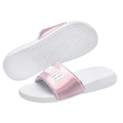 Dép Puma Popcat 20 Iri Women's Sandals Màu Trắng Hồng Size 39