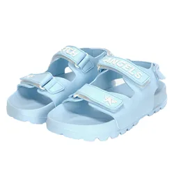 Dép Stretch Angels Rubber Velcro Sandals Blue A-22S-SWSH80023-BLL Màu Xanh Blue Size 240