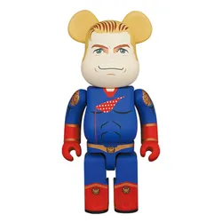 Đồ Chơi Mô Hình Bearbrick Home Lander Màu Xanh Đỏ Size 1000%
