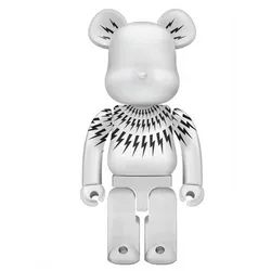 Đồ Chơi Mô Hình Bearbrick Neil Barrett White Màu Trắng Đen Size 1000%