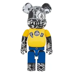 Đồ Chơi Mô Hình Bearbrick Volcom True To This 30 Phối Màu Size 1000%