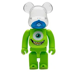 Đồ Chơi Mô Hình Bearbrick X Monster X Mike Màu Xanh Lá Size 1000%