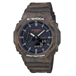 Đồng Hồ Nam Casio Analog-Digital G Shock GA-2100FR-5A Màu Nâu