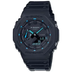 Đồng Hồ Nam Casio Analog-Digital G Shock Neon Accent Series Neon Accent Series GA2100-1A2 Màu Đen