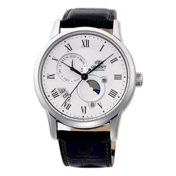 Đồng Hồ Nam Orient Sun & Moon Gen 3 RA-AK0008S Màu Đen Mặt Trắng