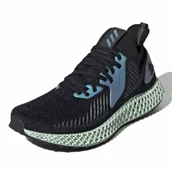 Giày Thể Thao Adidas AlphaEdge 4D Shoes Black Iridescent / Reflective (FV6106) Màu Đen Phối Xanh Size 42.5