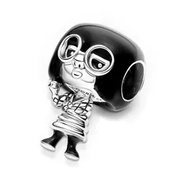 Hạt Vòng Charm Pandora Disney Pixar, Les Indestructibles, Edna 792026C01 Màu Đen