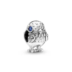 Hạt Vòng Charm Pandora Sparkling Cute Chick 790769C01 Màu Bạc