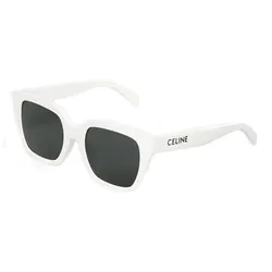Kính Mát Celine Monochroms 03 Sunglasses In Acetate White 4S198CPLB.01BC Màu Trắng