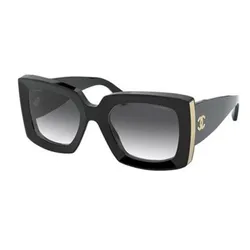 Kính Mát Nữ Chanel CH5435 C622S6 Sunglasses Màu Đen