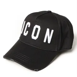 Mũ Dsquared2 Baseball Cap With Icon Logo BCM4001 05C00001 Màu Đen