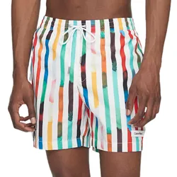 Quần Shorts Calvin Klein CK Core Solids Drawstring Medium Swim Shorts Phối Màu