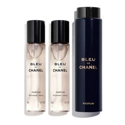 Set Nước Hoa Chanel Bleu De Chanel Parfum Twist & Spray (3x20.7ml)