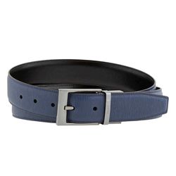 Thắt Lưng Bally Men's Seret Calf Leather Adjustable Belt Màu Xanh/Đen Size 110