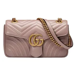 Túi Đeo Chéo Gucci Marmont Small Matelassé Shoulder Màu Hồng Nude
