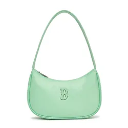 Túi Xách MLB Nylon Hobo Boston Red Sox 3ABQS032N-43KAL Màu Xanh Mint