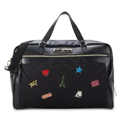 Túi Xách Tay Karl Lagerfeld Quilted Duffel Bag Màu Đen