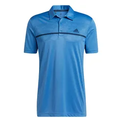 Áo Polo Adidas Họa Tiết Primegreen H36253 Màu Xanh Blue