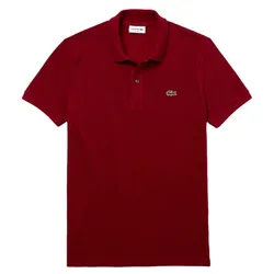 Áo Polo Lacoste Slim Fit Lacoste Polo Shirt In Petit Piqué PH4012 51 476 Màu Đỏ Size 3