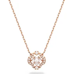 Dây Chuyền Swarovski Sparkling Dance, White, Rose Gold-Tone Plated 5647324 Màu Vàng Hồng