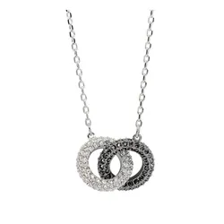 Dây Chuyền Swarovski Stone Necklace Rhodium Plated 5445706 Màu Trắng