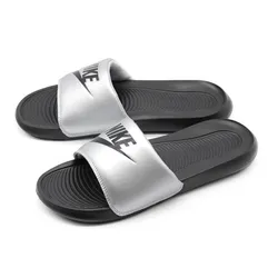 Dép Nike Victori Black Silver CN9677 006 Màu Xám Đen Size 38