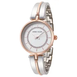 Đồng Hồ Nữ Anne Klein Fashion Women's Watch AK-3789SVRT Màu Vàng Hồng - Trắng